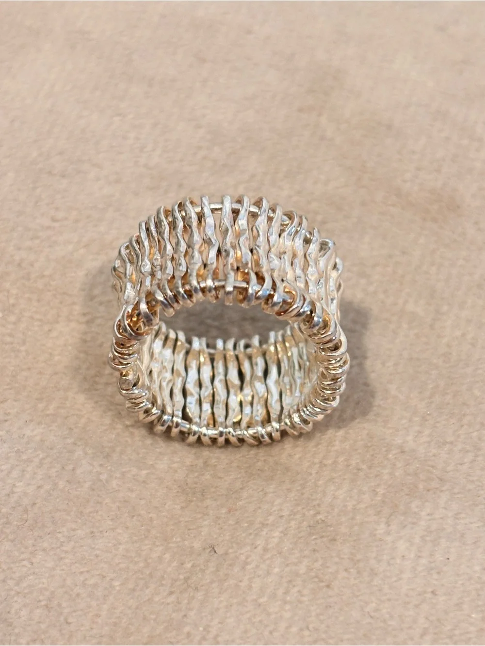 Designer 925 Sterling Silver Ring - Size 6